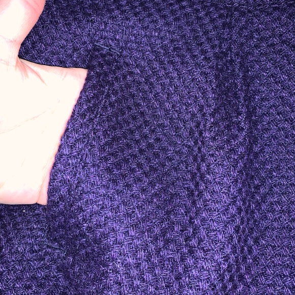 GAP Navy Wool Blend Skirt - Size 6 - Picture 3 of 5